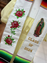 Load image into Gallery viewer, Class 2024 Embroidered Theme Stole
