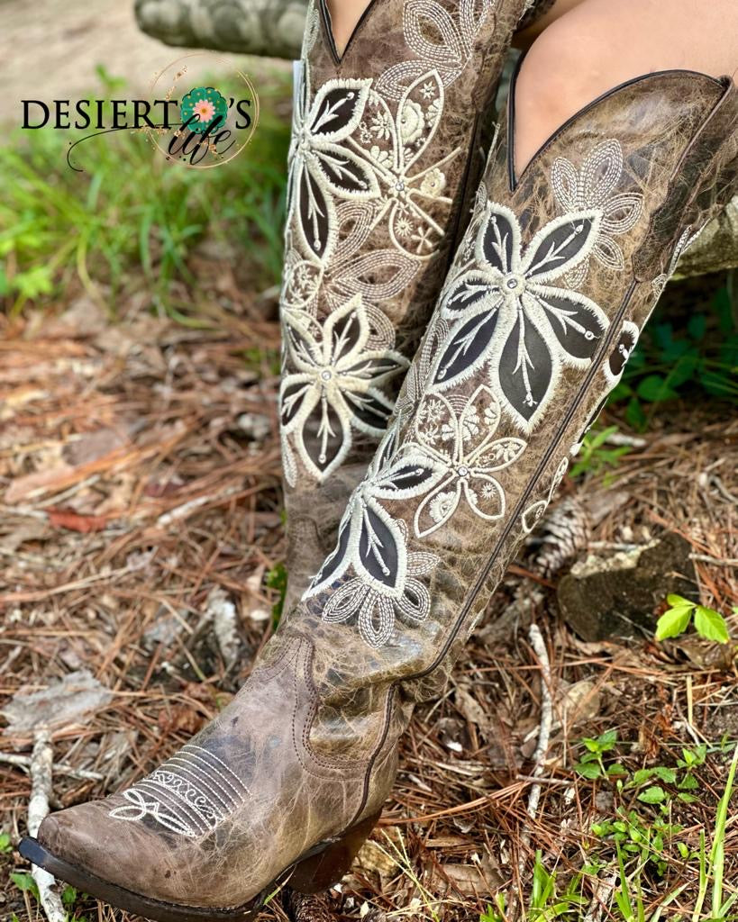 Flower Boots