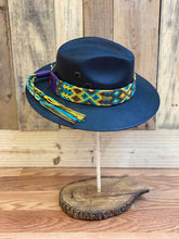 Load image into Gallery viewer, Sugey, Black color Panama Style Hat
