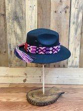 Load image into Gallery viewer, Sugey, Black color Panama Style Hat
